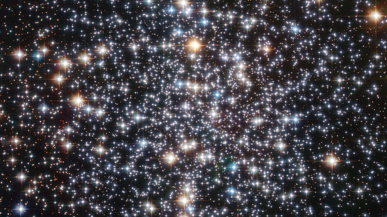 A black hole likely hides in the middle of the brilliant globular star cluster Messier 4.