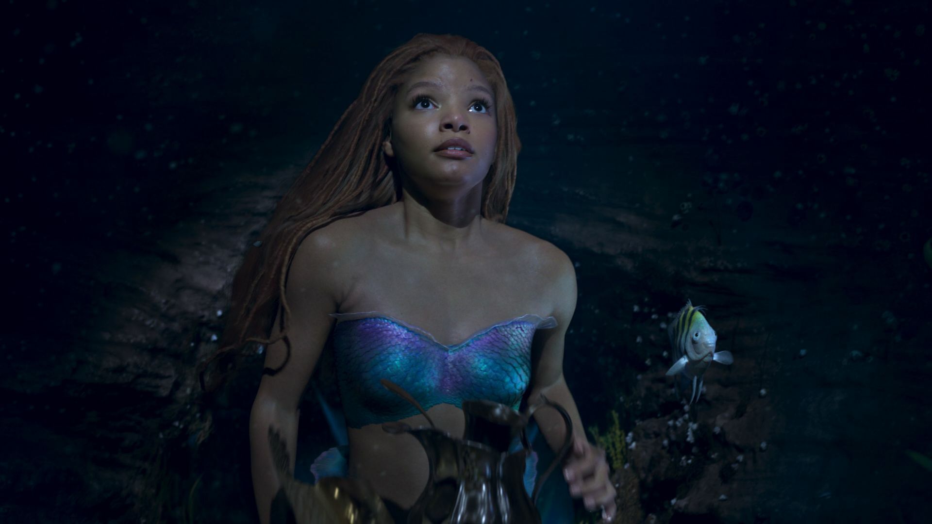 Halle Bailey as Ariel in Disney's live-action remake of 