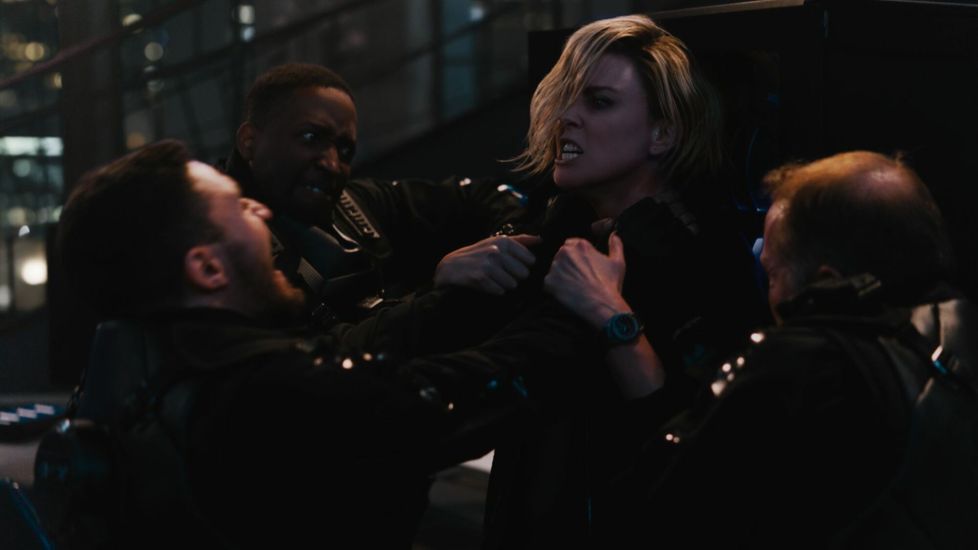 Charlize Theron as Cipher in "Fast X."