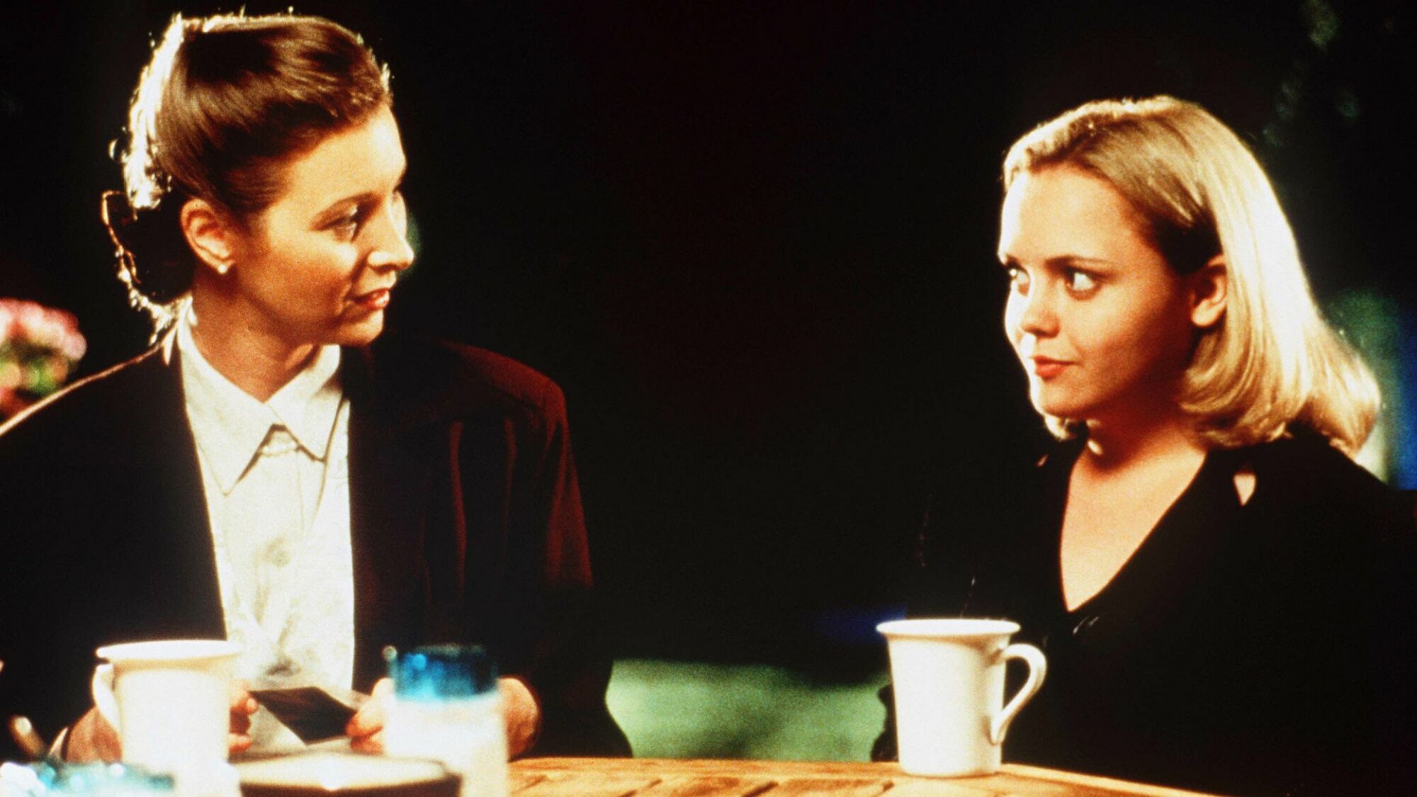 Lisa Kudrow stares down Christina Ricci  in "The Opposite of Sex." 