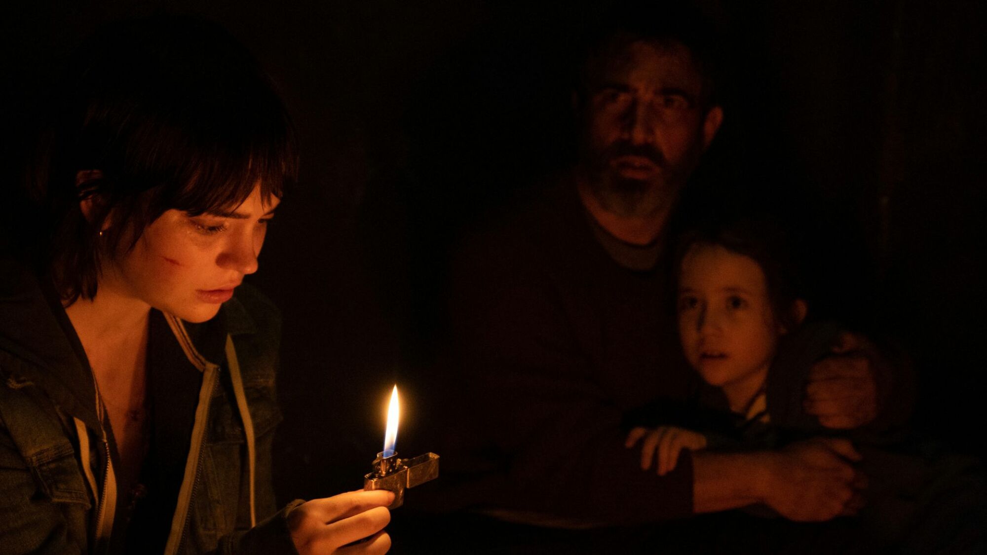Chris Messina, Sophie Thatcher, and Vivien Lyra Blair play a haunted family in "The Boogeyman."
