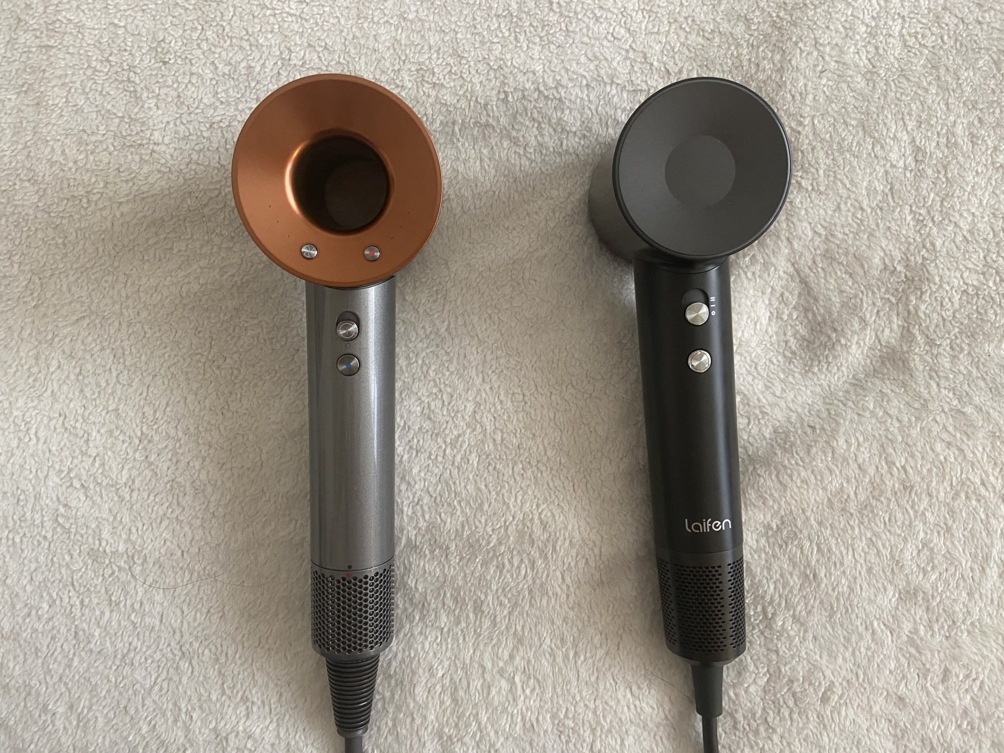 dyson supersonic and laifen swift
