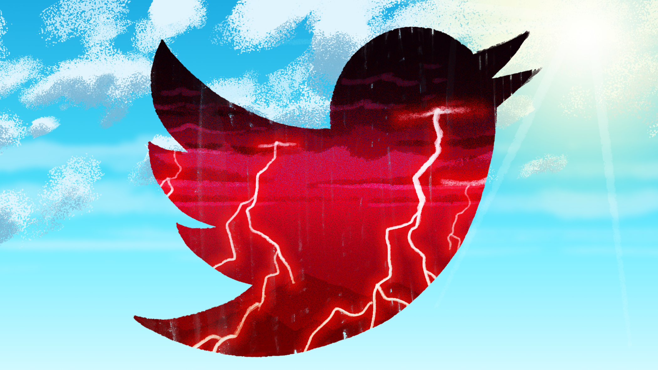 thunderstorm inside twitter logo
