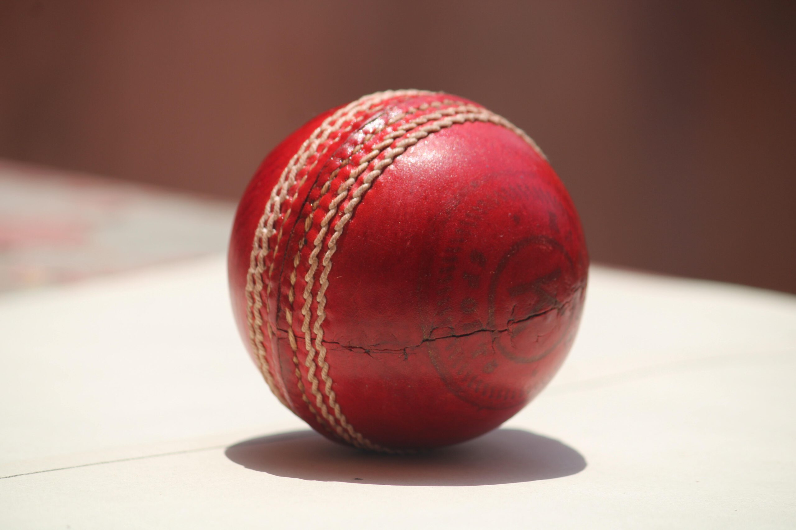 Red cricket ball
