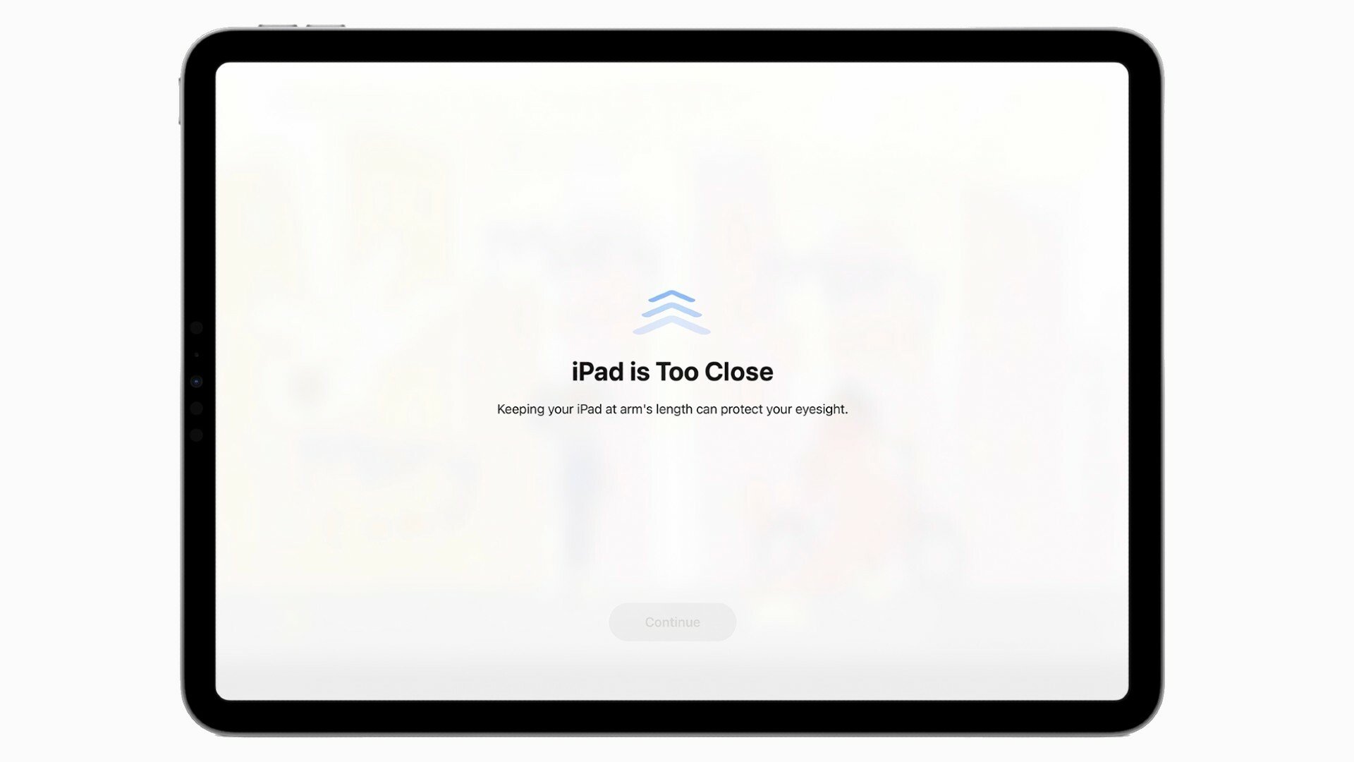 iPad Screen Distance