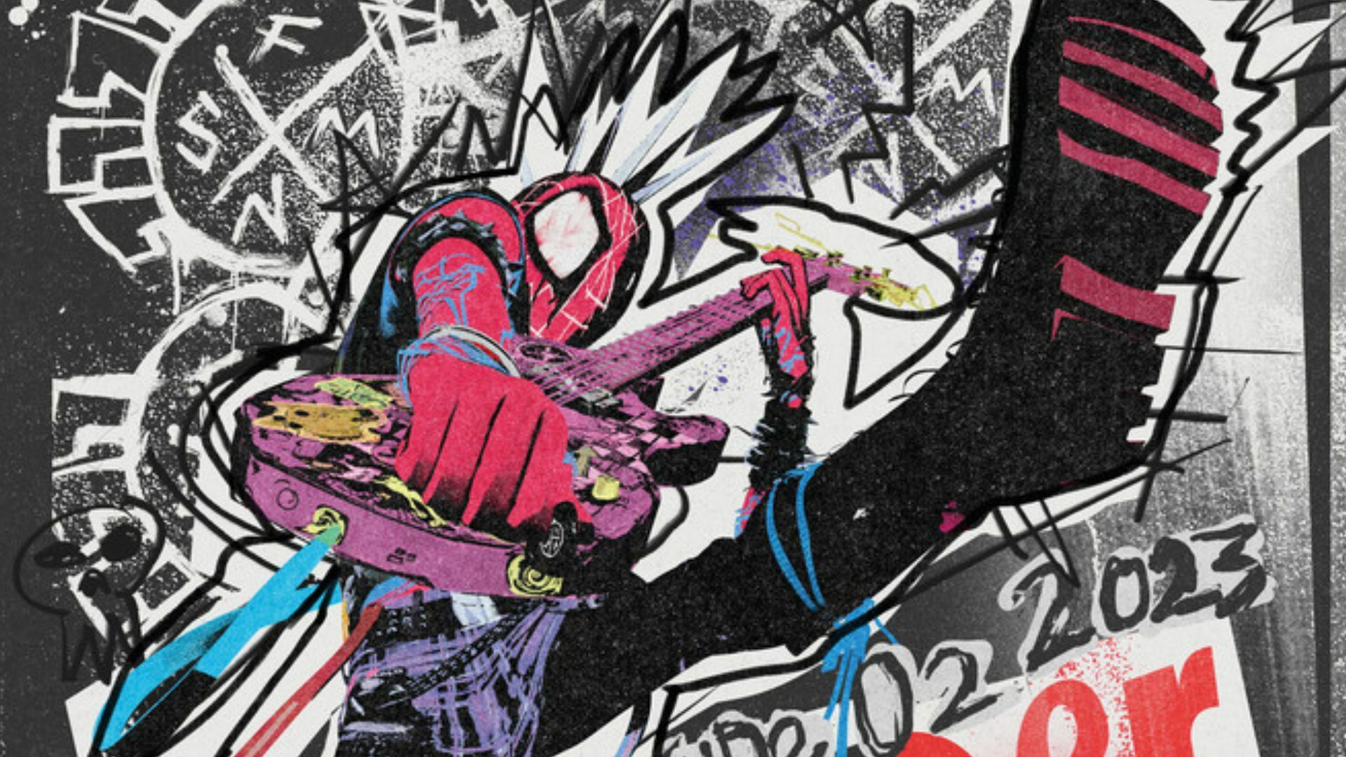 Spider-Punk rocks out in 