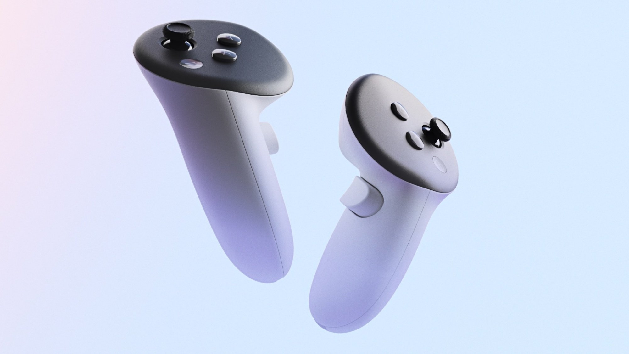 The Quest 3 Touch controllers