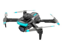 Ninja Phantom K Pro drone with light blue markings on a white background.