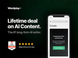Wordplay AI Content Generator advert