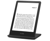 Kindle Paperwhite Signature Edition kindle with wireless charging stand.
