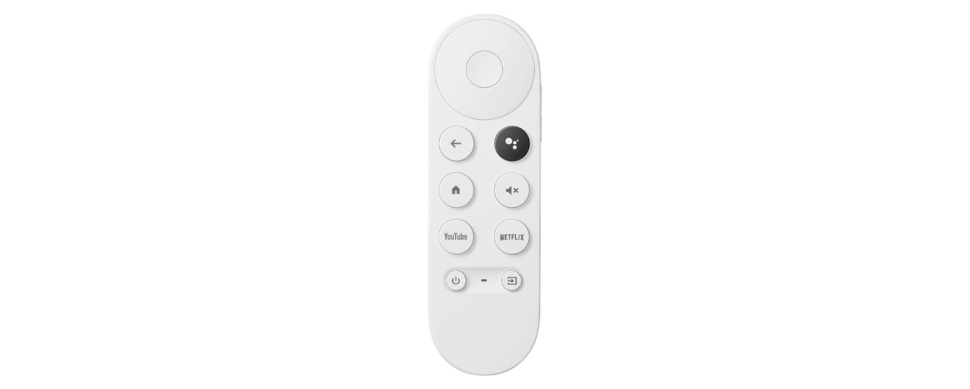White Google Chromecast Remote