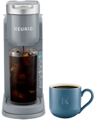 Keurig k-iced coffee maker with mug
