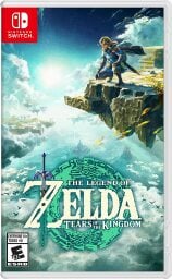 cover art for 'The Legend of Zelda: Tears of the Kingdom'