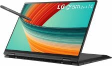 the LG gram 14 2-in-1 with a stylus