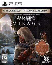 cover art for the assassins creed mirage launch edition