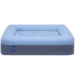 the casper dog bed in blue