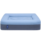 the casper dog bed in blue