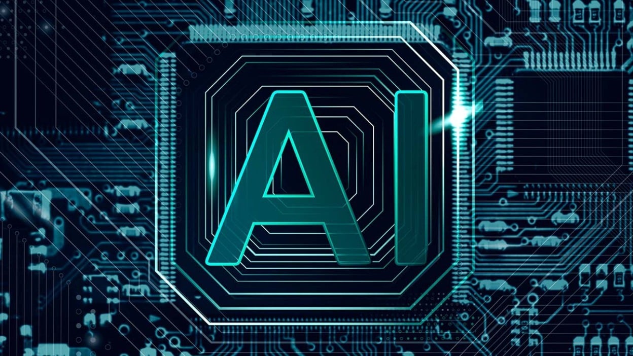 AI written on circuits