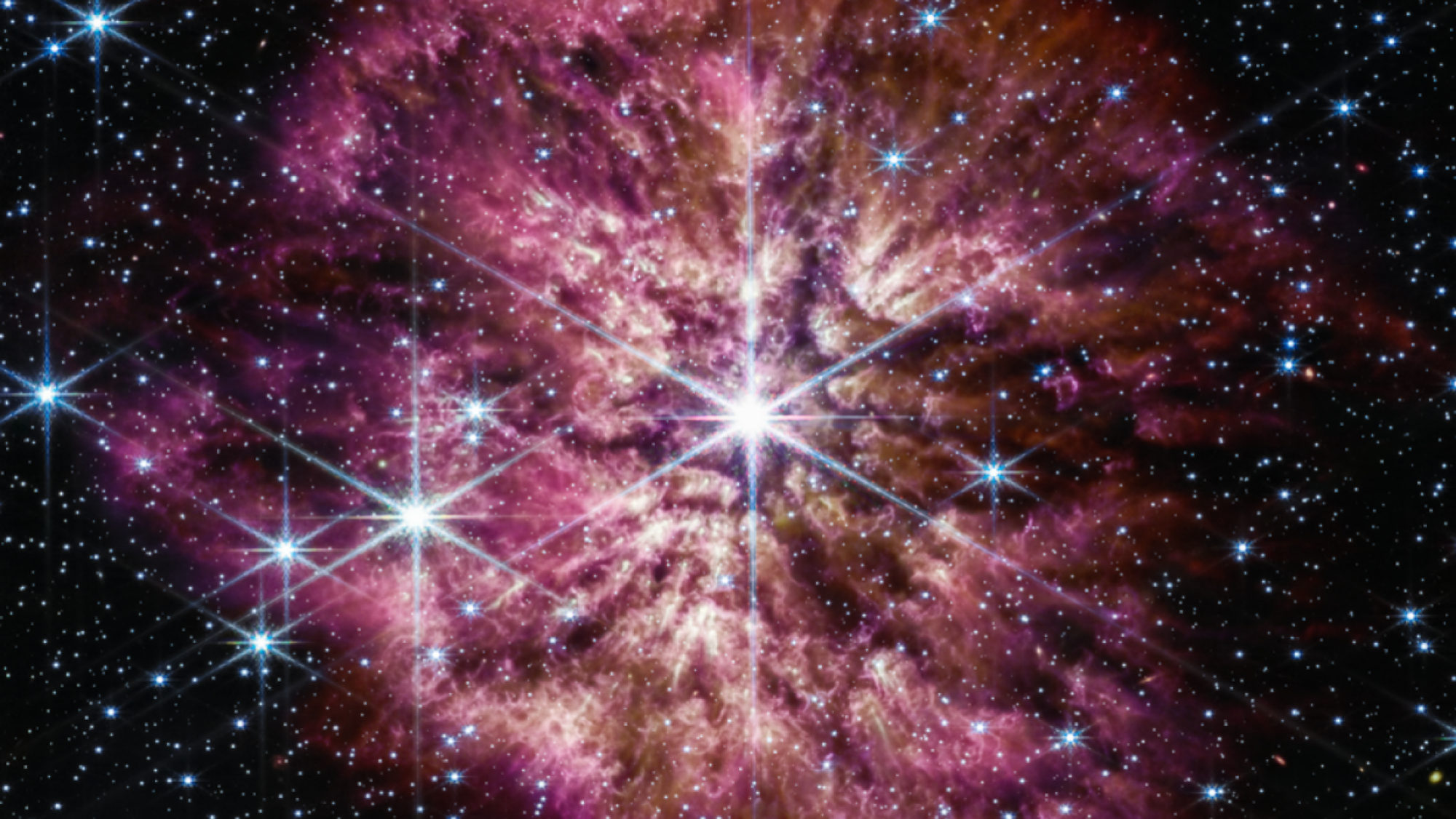 Webb observing a Wolf-Rayet star