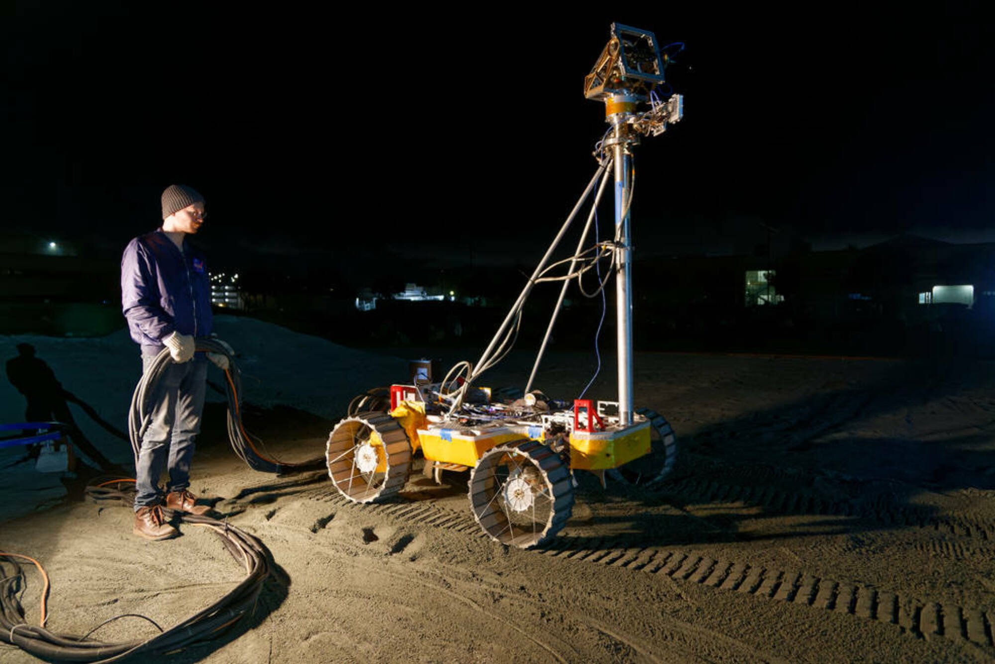 Engineers testing NASA's VIPER rover