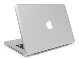 apple macbook pro in silver