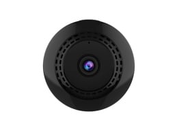 The TOKK camera in black overlaid on a white background