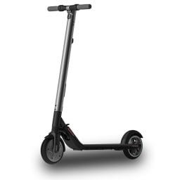 The Segway Ninebot KickScooter ES2 over a white background