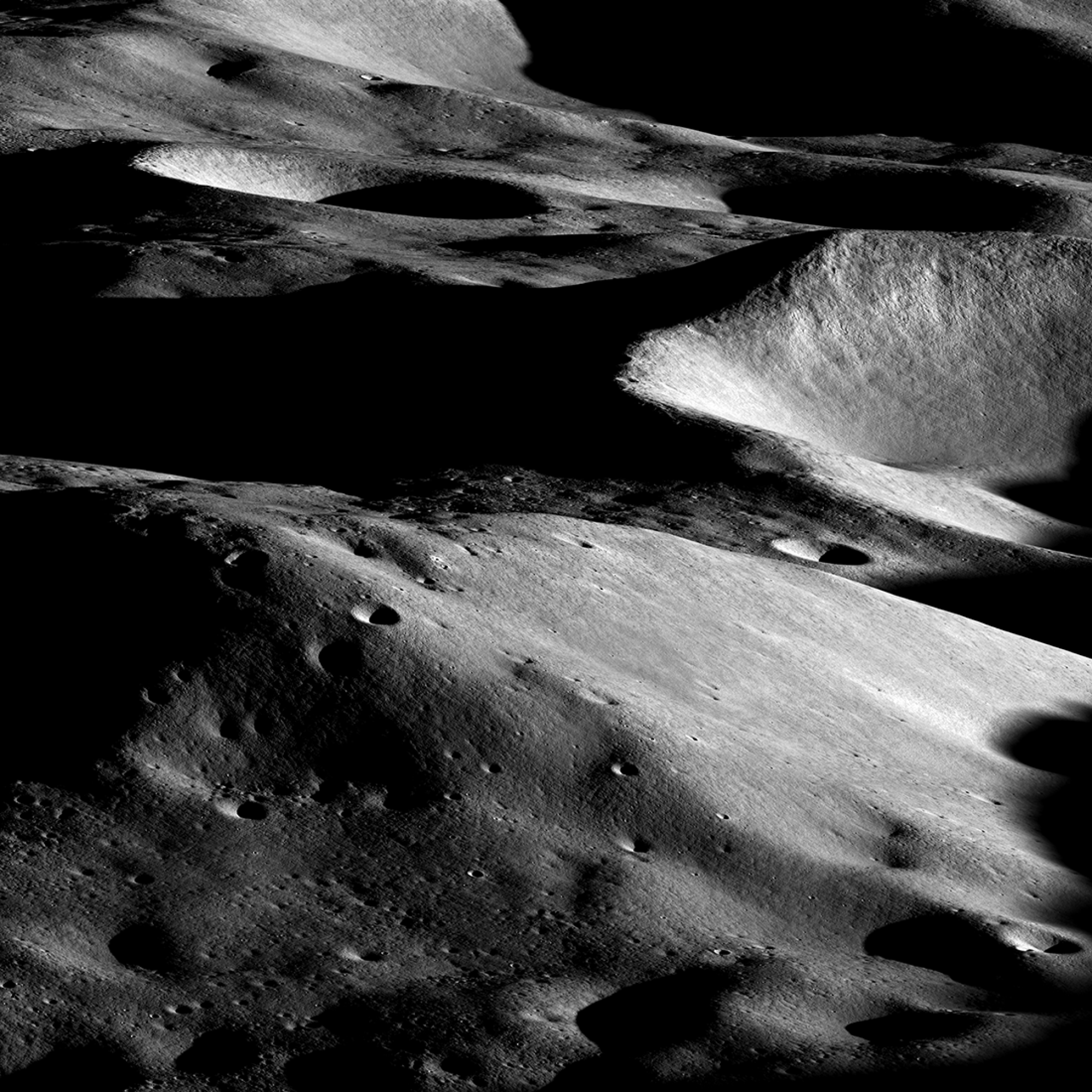 Hunting for ice at the lunar south pole