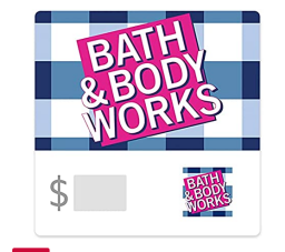 Bath & Body Works gift card