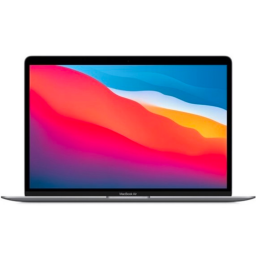 MacBook Air on white background