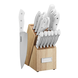 Cuisinart Triple Rivet 15-Piece Cutlery Set with Block