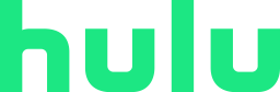 Green Hulu logo on white backdrop