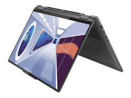 the lenovo yoga 7i laptop in tent mode