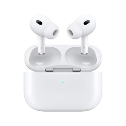 the 2nd gen apple airpods pro with a lightning charging case
