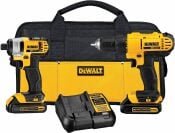 yellow dewalt tool kit