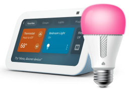 Echo Show 5 and smart bulb