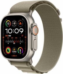 apple watch ultra 2 with olive loop