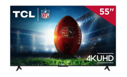 TCL TV with football onscreen