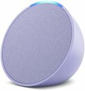 a lavender colored echo pop on a white background