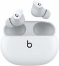 a pair of white beats studio buds on a white background