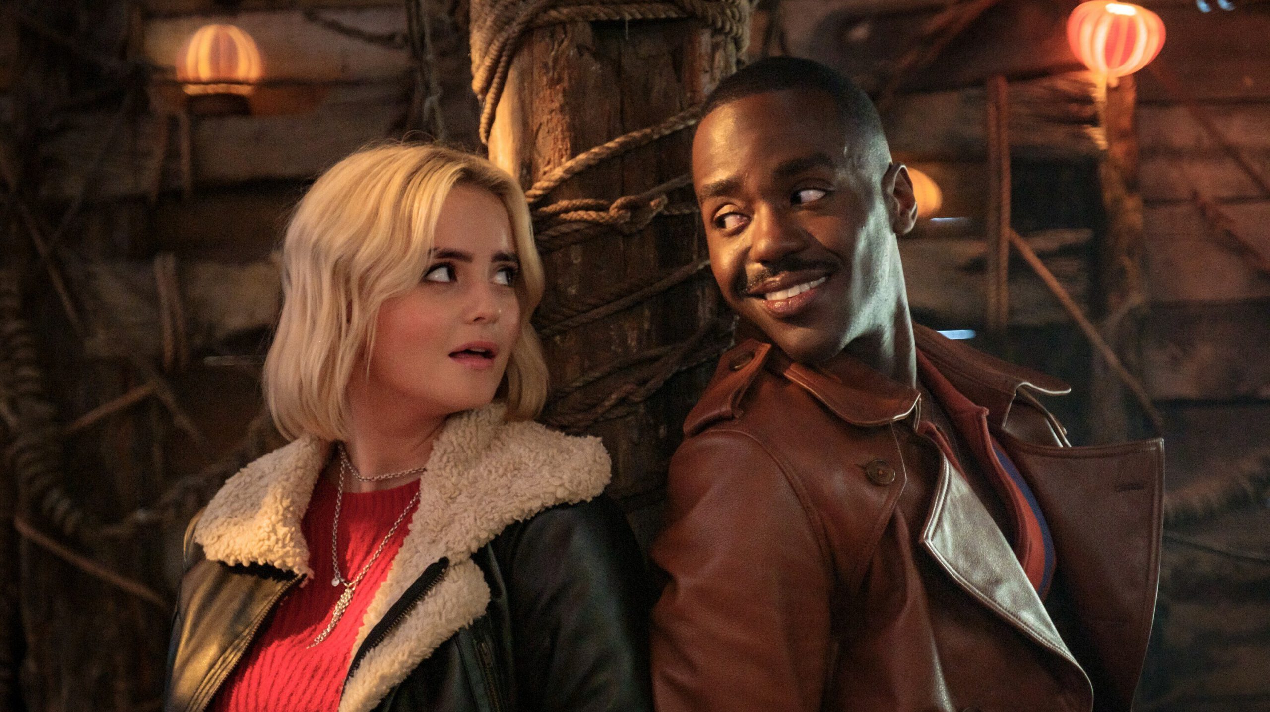 The Doctor (Ncuti Gatwa) and Ruby Sunday (Millie Gibson) in 
