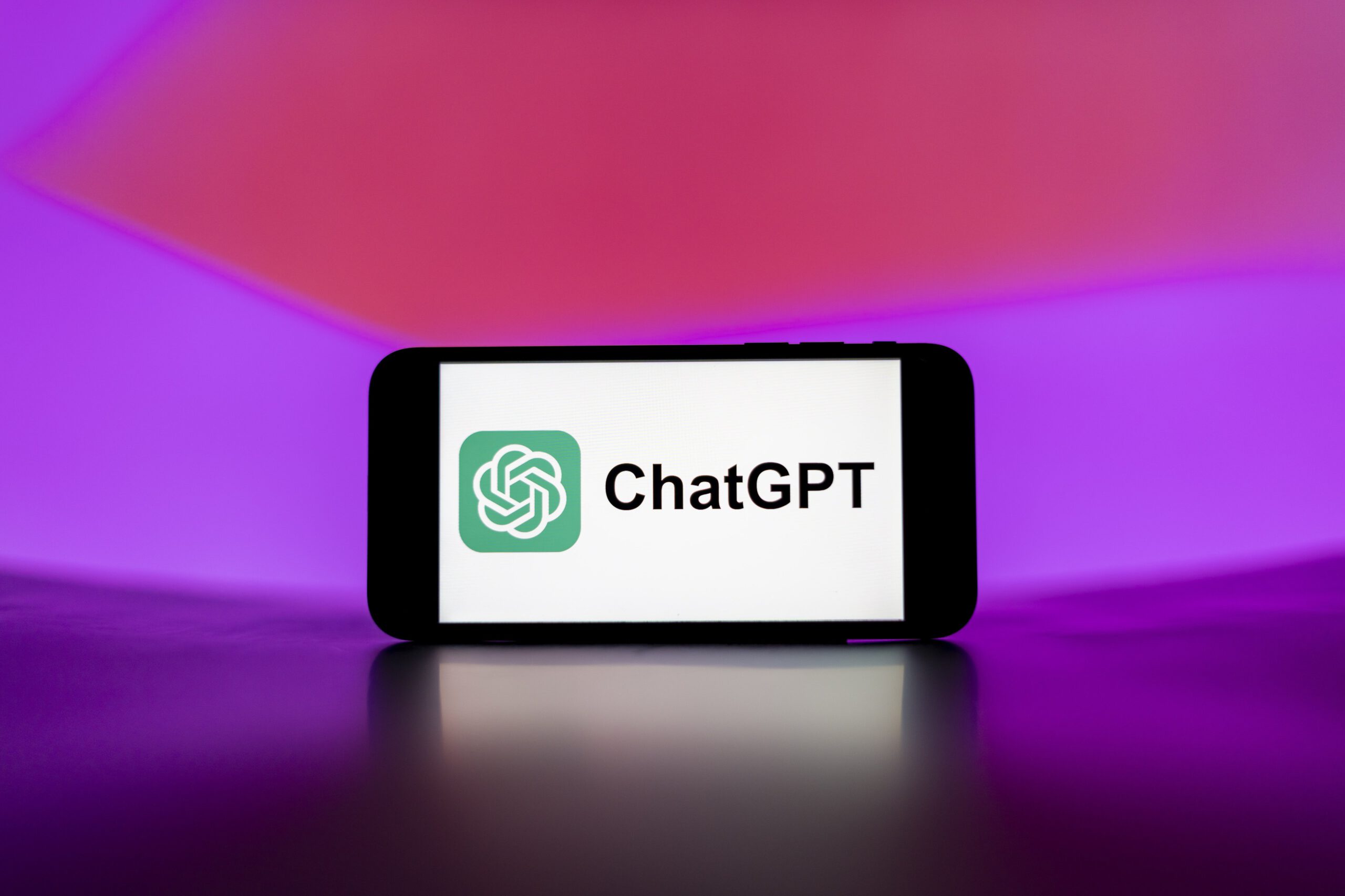 ChatGPT on mobile device