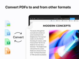PDF conversion graphic