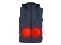 A heated vest.
