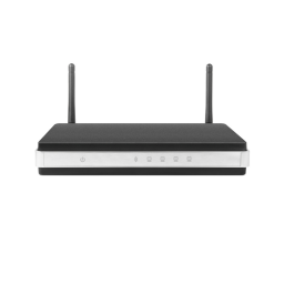 Wireless Network Router - Isolated on White w/ Clipping Path