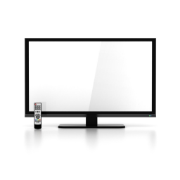 Blank tv with Remote Control