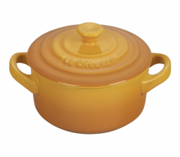 Le Creuset's Cocotte pot in the "Nectar" color