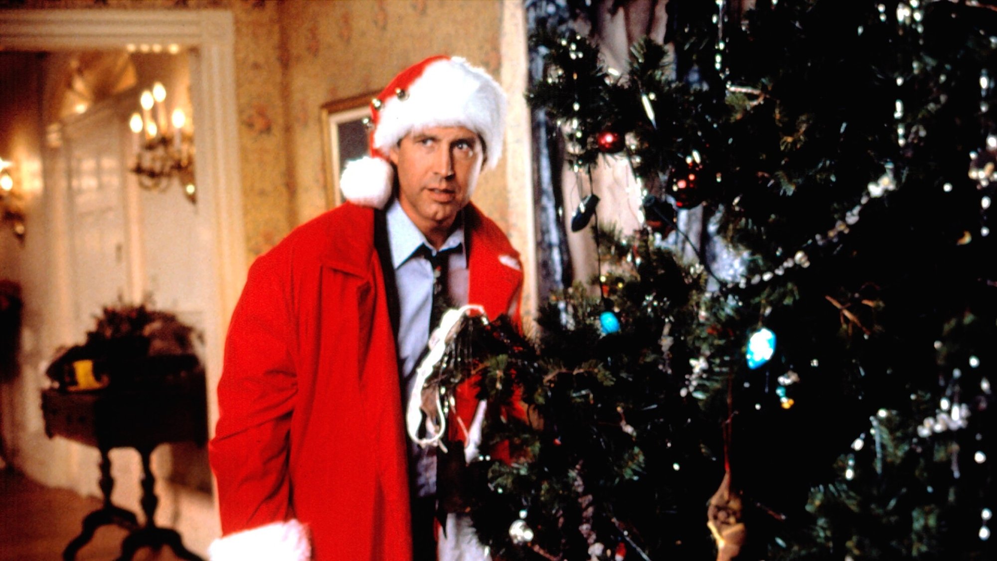 Chevy Chase in "National Lampoon's Christmas Vacation."
