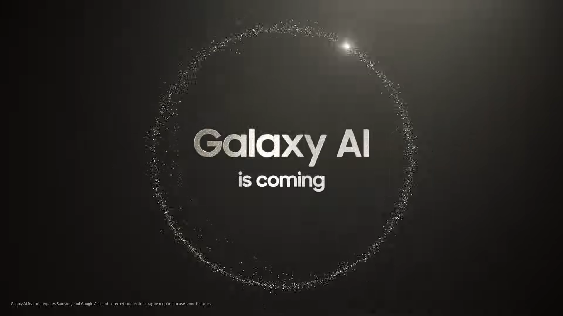 Galaxy AI is coming