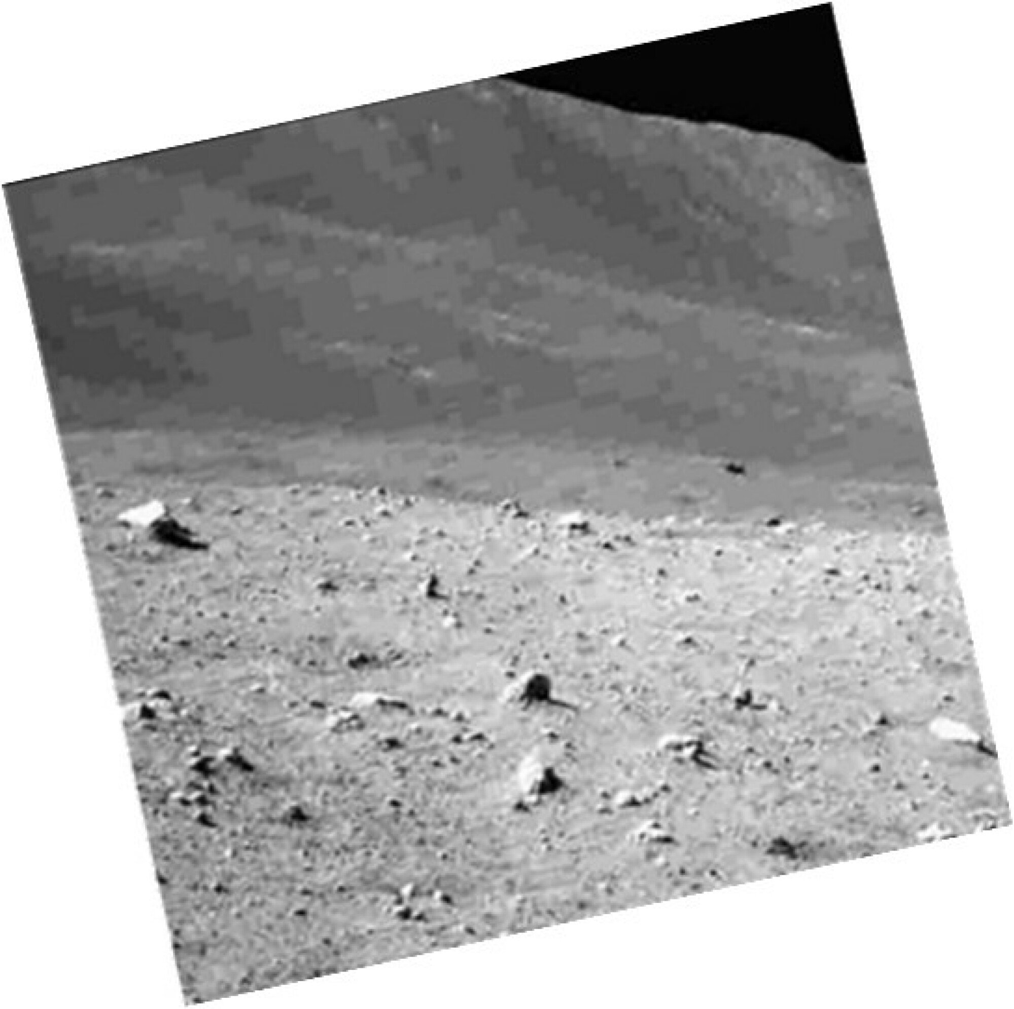 SLIM spacecraft imaging the lunar surface